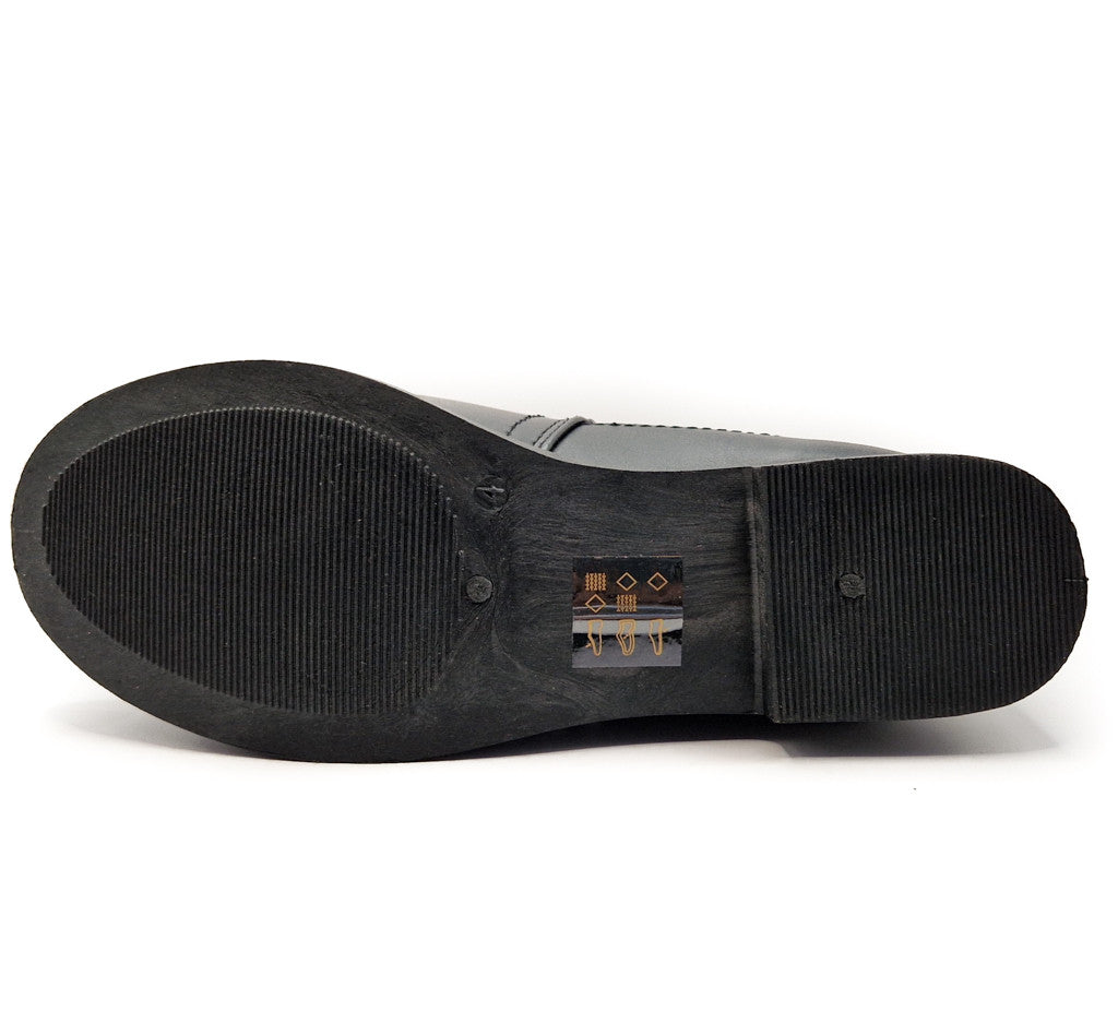 Women's Wide Fit Chelsea Pull On PU Ankle Boot Black