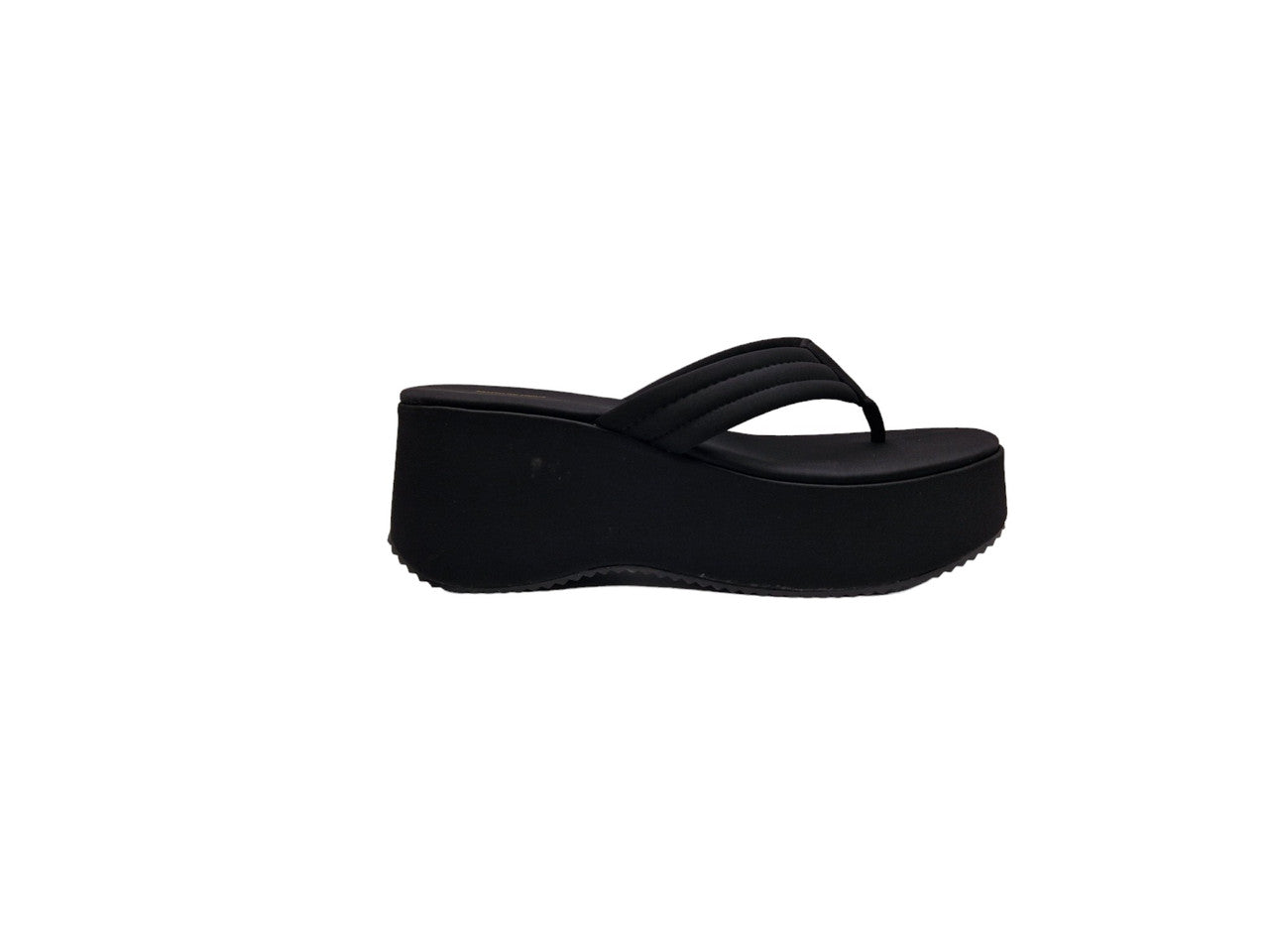 Womens Ladies Platform Toe Post Wedge Heel Flip Flop Holiday Summer Sandals Size