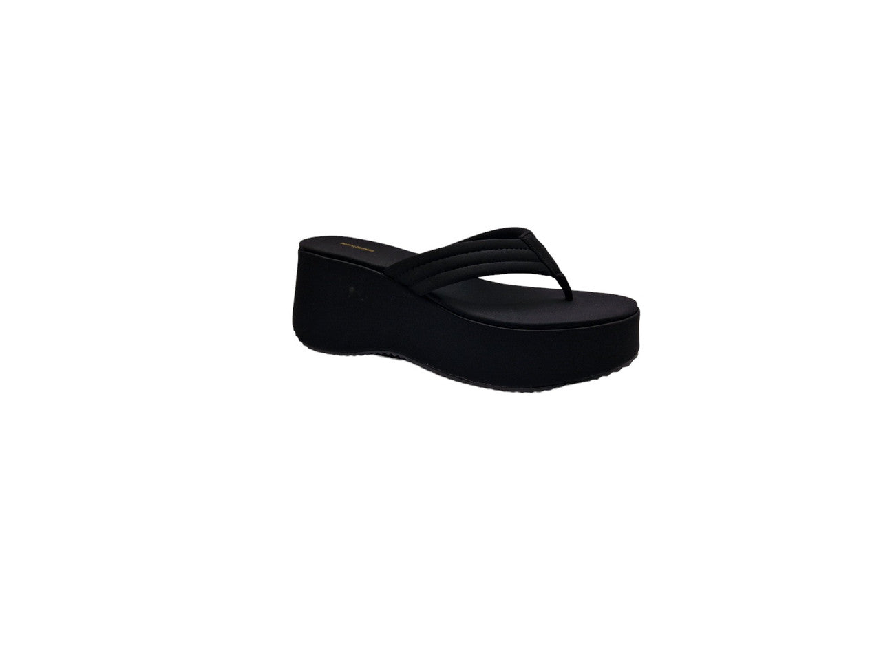 Womens Ladies Platform Toe Post Wedge Heel Flip Flop Holiday Summer Sandals Size