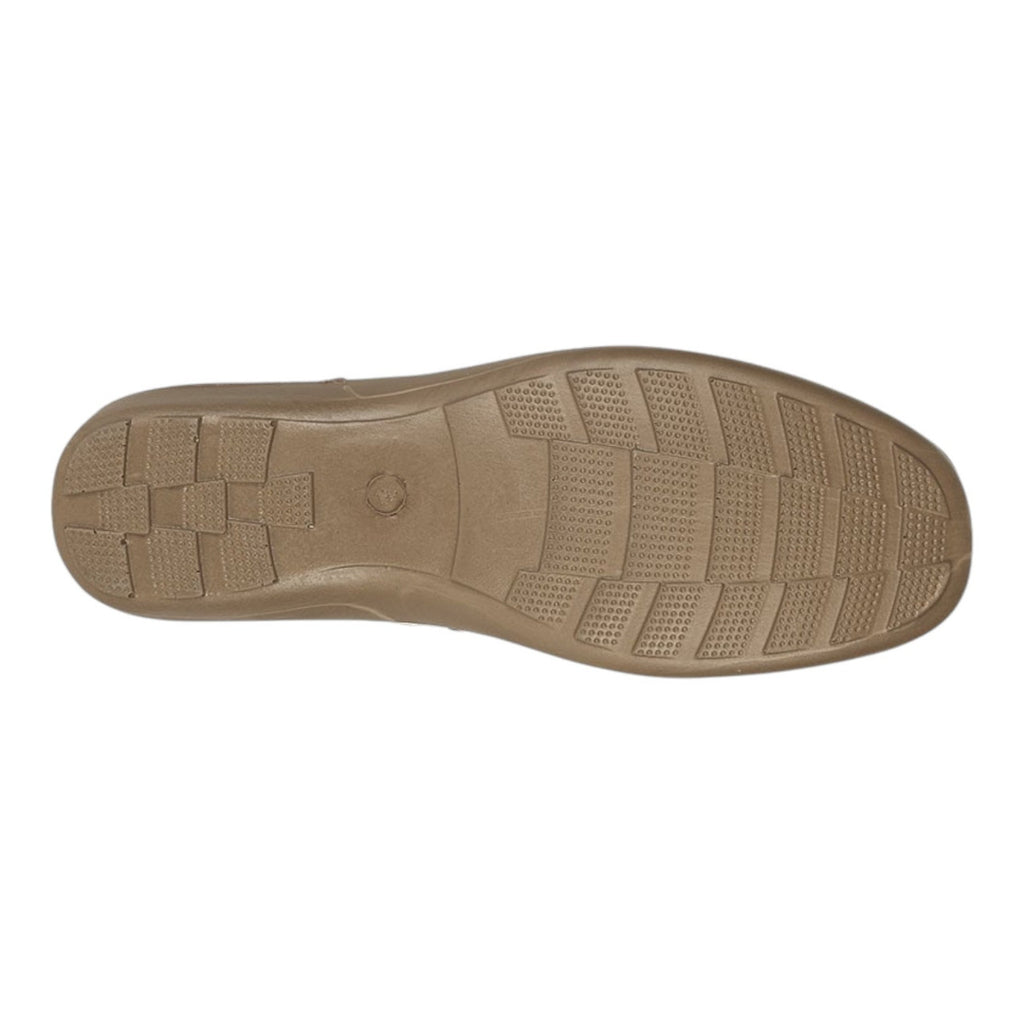 Boulevard Women's Leather Slip on Flat Shoes White