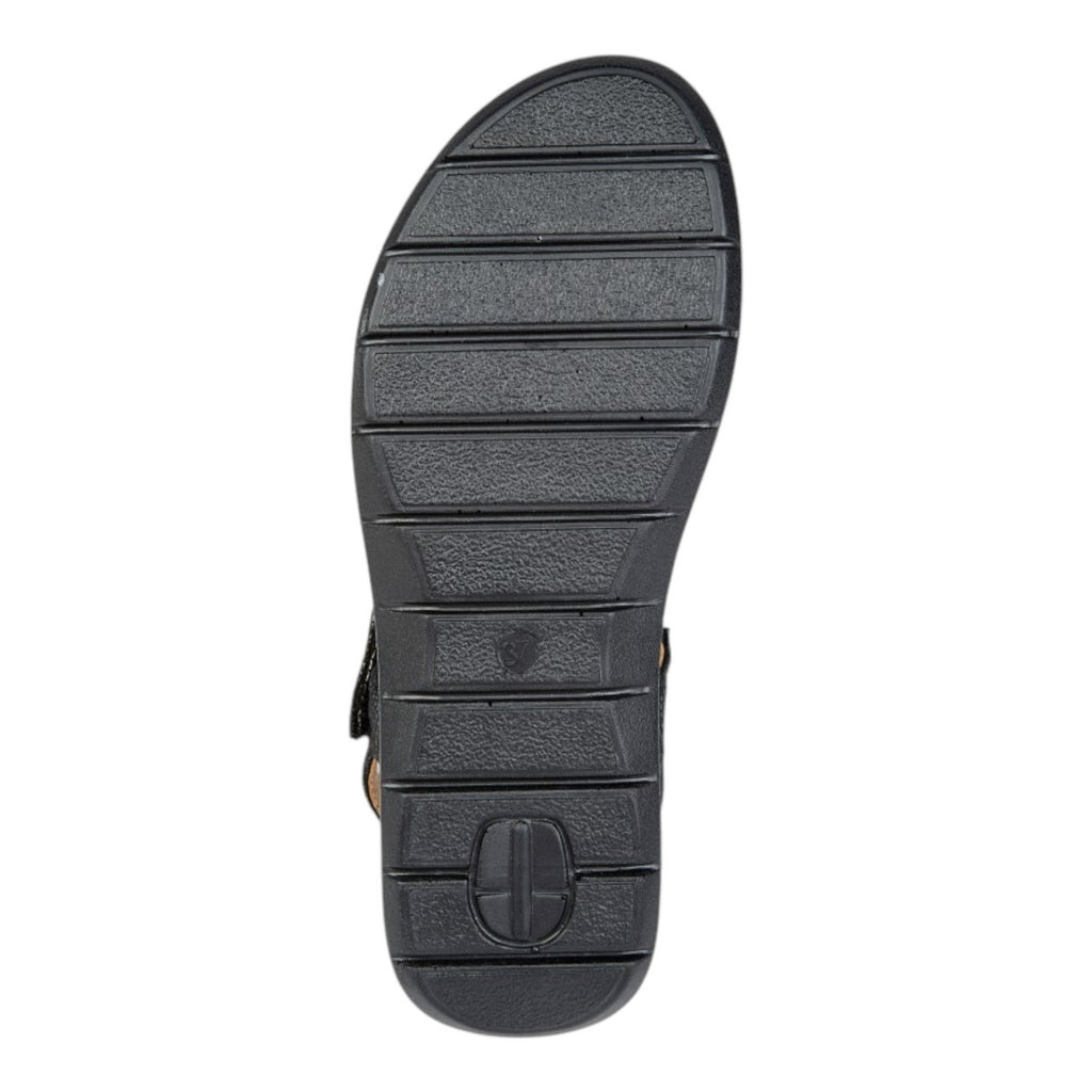 Boulevard Women's Elasticated Touch Fastening Sandals – Comfortable PU Sole Summer Sandals