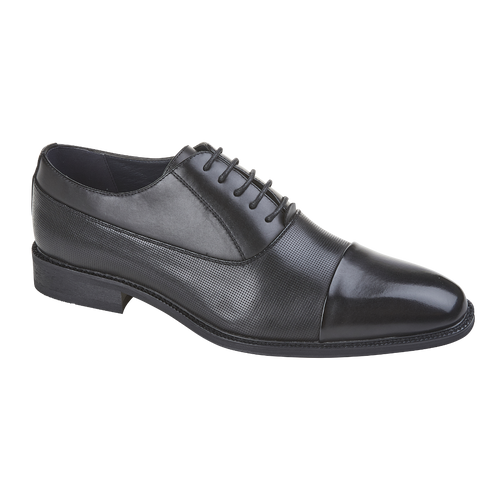 Charles Southwell Mens Oxford Smart Lace Up Shoes Black
