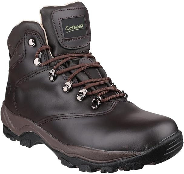 Cotswold Womens Walking Boots Mid Lace Waterproof Leather Hiking Shoes Size 3-8
