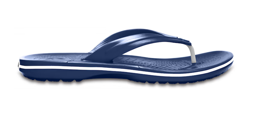 Crocs Crocband Unisex Mens Womens Lightweight Toe Post Flip Flops Navy