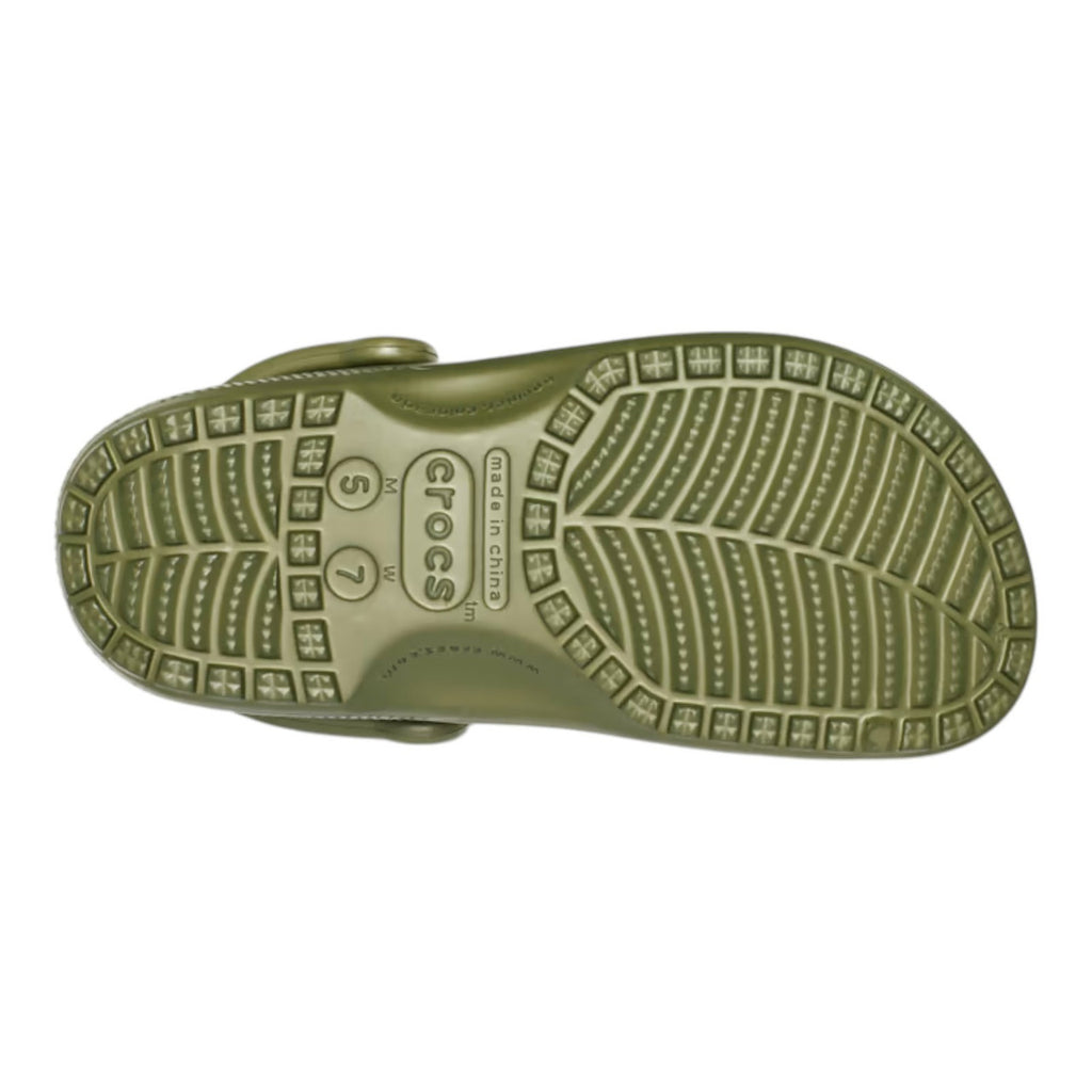Crocs Unisex Classic Clogs Army Green