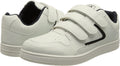 DEK Mens Strap Up Bowling Trainer White