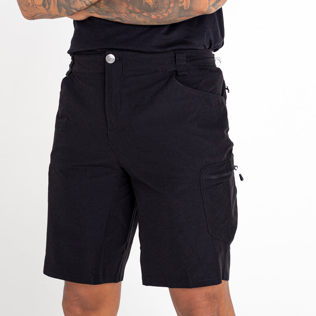 Dare2B Mens Tuned In II Shorts Black