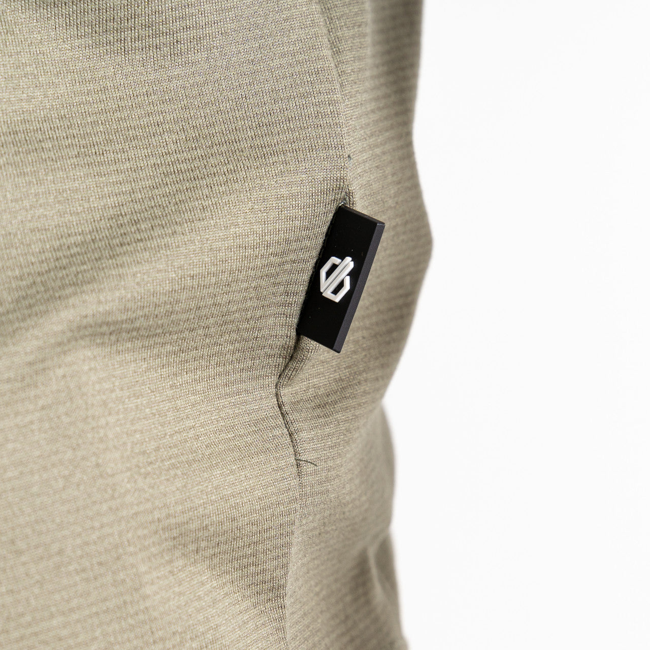 Dare2B Persist Tee Men's Crew Top Breathable T Shirt Oil Green Marl