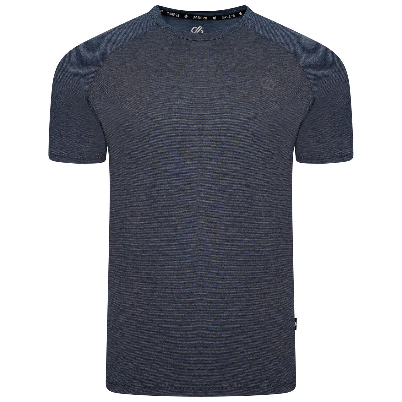 Dare2B Persist Tee Men's Crew Top Breathable T Shirt Orion Grey Marl