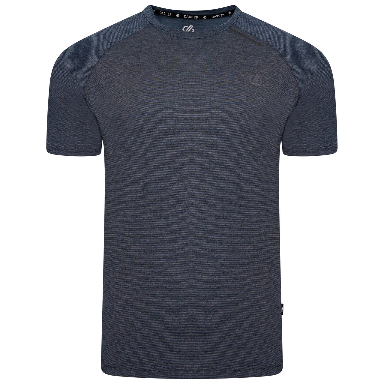 Dare2B Persist Tee Men's Crew Top Breathable T Shirt Orion Grey Marl