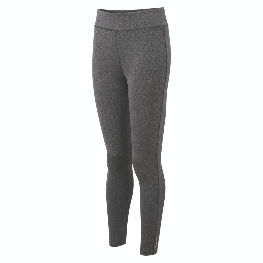 Dare2B Women's Influential Tight Gym Leggings Charcoal Grey