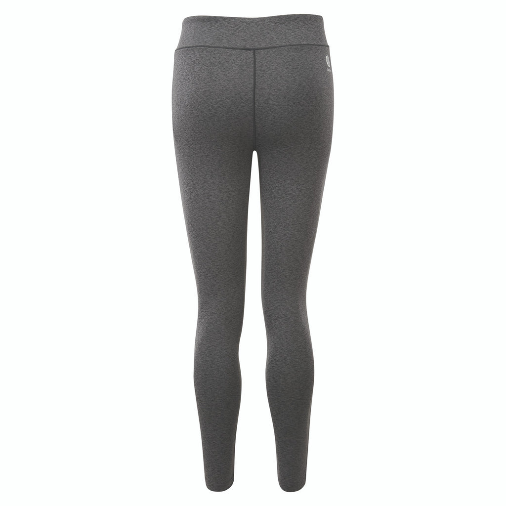 Dare2B Women's Influential Tight Gym Leggings Charcoal Grey