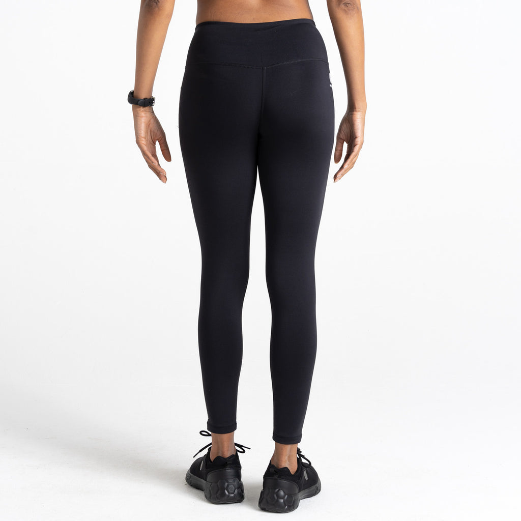 Dare2B Women's Influential Tight Gym Leggings Black