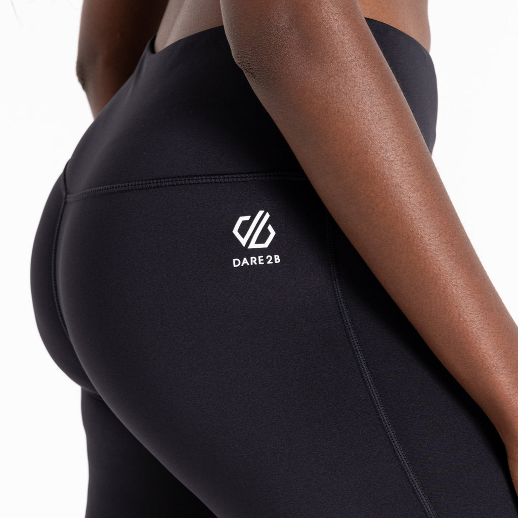 Dare2B Women's Influential Tight Gym Leggings Black