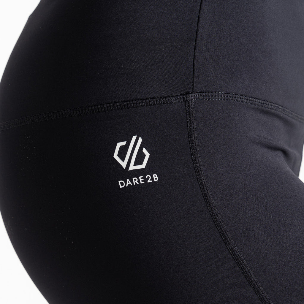 Dare2B Women's Influential Tight Gym Leggings Black