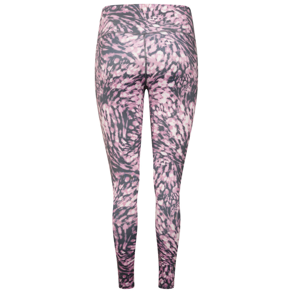 Dare2B Women's Influential Tight Gym Leggings Capri Dusty Lavender