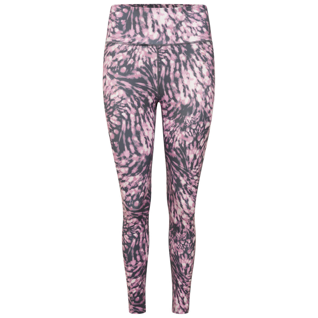Dare2B Women's Influential Tight Gym Leggings Capri Dusty Lavender