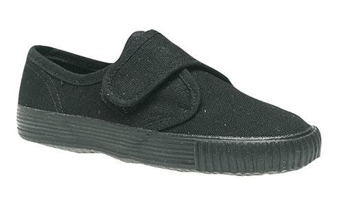 Dek Boys Girls Plimpsoll Shoes Kids Canvas Casual Pumps Strap PE Plimsoll Size