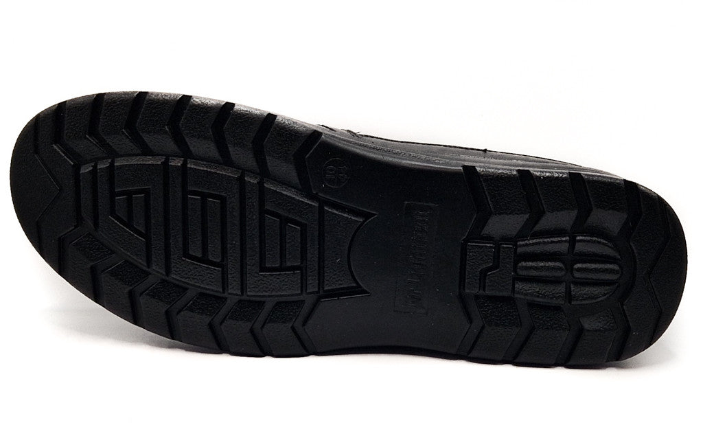 Dr Lightfoot Mens Memory Foam Orthopaedic Wide Fit Slip On Shoes Black