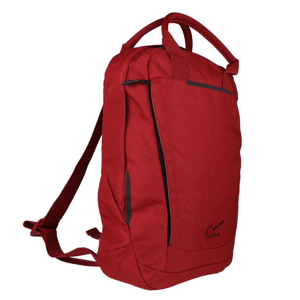 Regatta 12 Litre Canvas Backpack Rucksack Work Sports Travel Hiking School Bag - Delhi Red