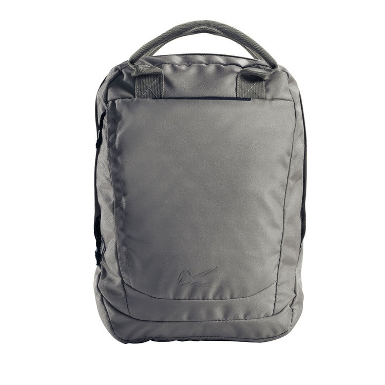 Regatta 12 Litre Canvas Backpack Rucksack Work Sports Travel Hiking School Bag - Lead Grey
