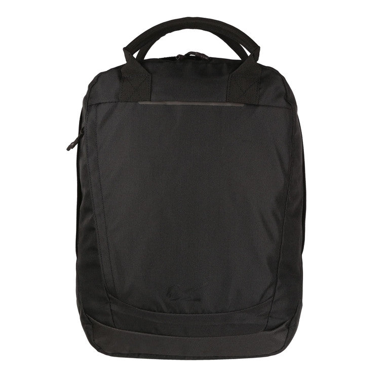Regatta 12 Litre Canvas Backpack Rucksack Work Sports Travel Hiking School Bag - Black