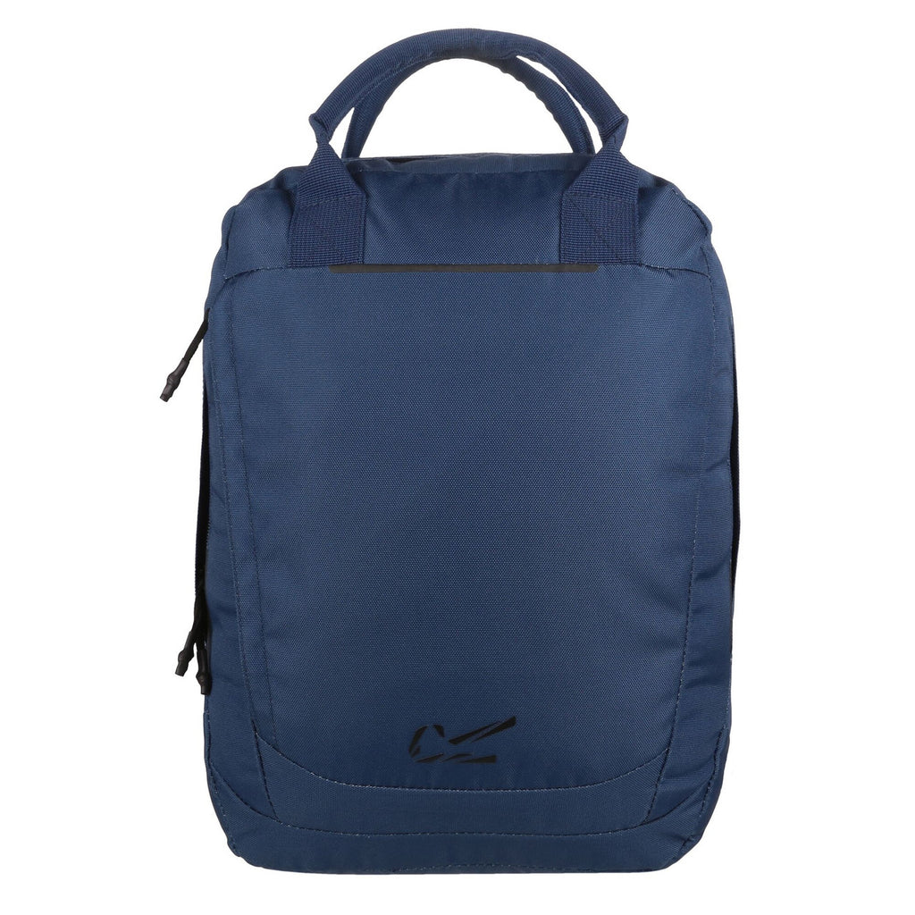 Regatta 12 Litre Canvas Backpack Rucksack Work Sports Travel Hiking School Bag - Dark Denim