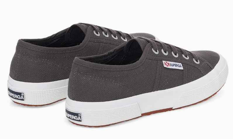 Superga 2750 Cotu Classic Womens Trainer Dark Grey Iron