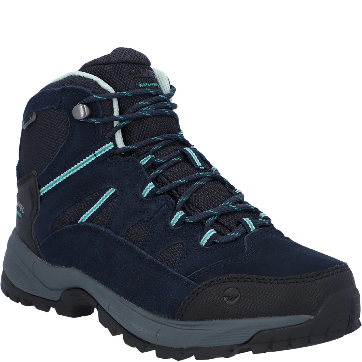 Hi-Tec Womens Walking Boots Mid Lace Up Lite Waterproof Hiking Shoes Size 3-8