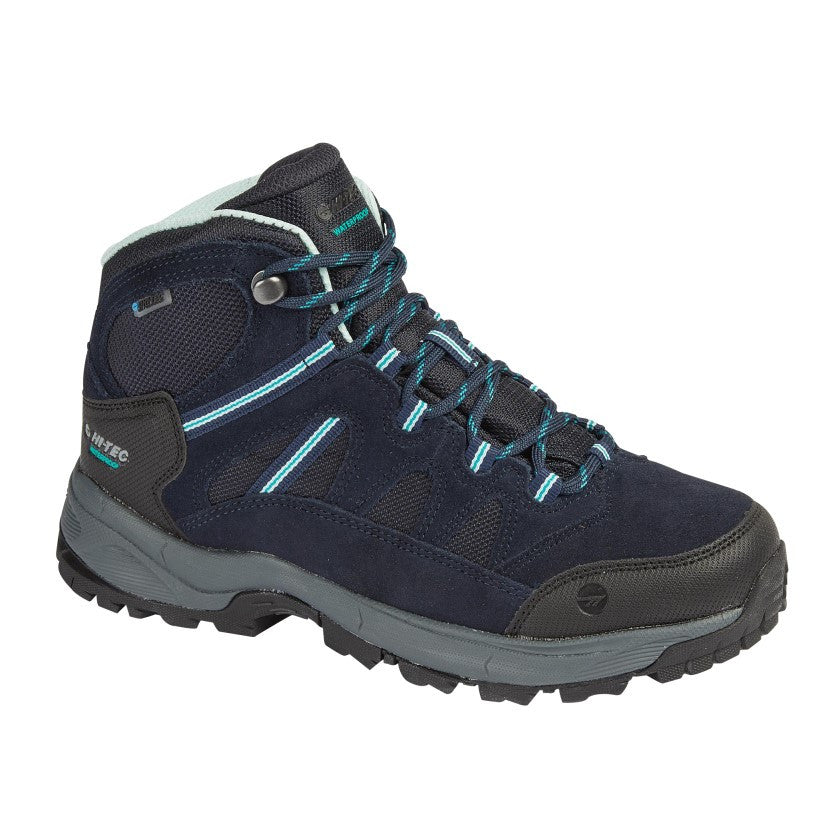 Hi-Tec Womens Walking Boots Mid Lace Up Lite Waterproof Hiking Shoes Size 3-8