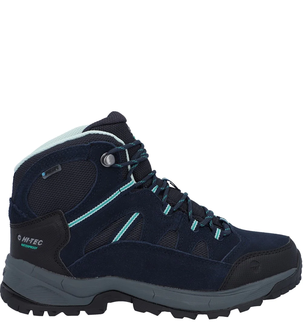 Hi-Tec Womens Walking Boots Mid Lace Up Lite Waterproof Hiking Shoes Size 3-8