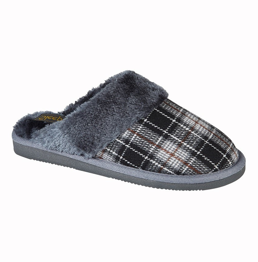 Sleepers Ladies Womens Slip On Warm Mule Slippers Faux Fur Lined Indoor Shoes
