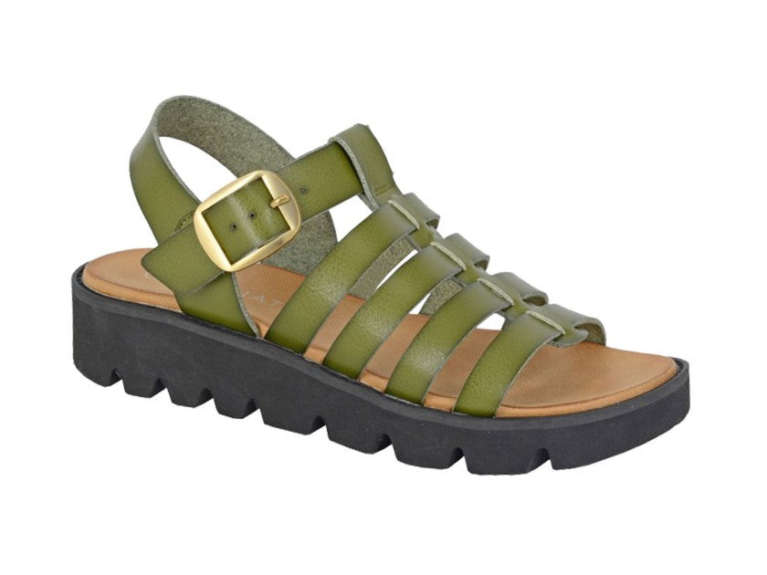 Women's Gladiator ChunkySandals Green