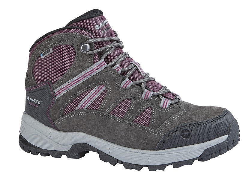 Hi-Tec Womens Walking Boots Mid Lace Up Lite Waterproof Hiking Shoes Size 3-8