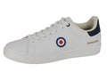 Lambretta Pinball Mens White Lace Up Trainer