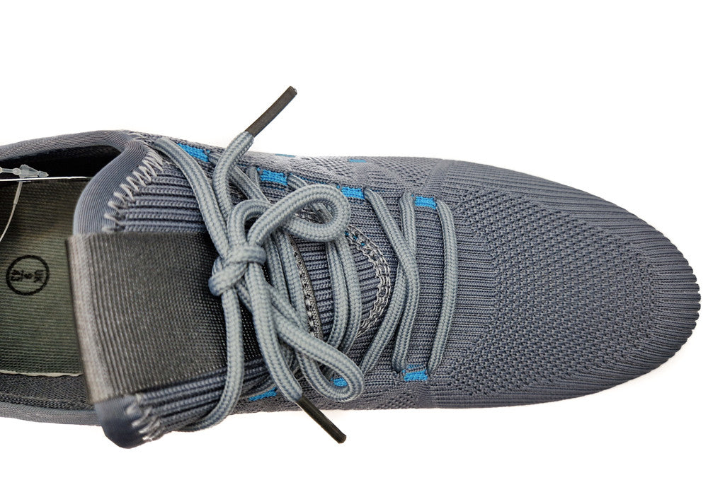 Mens Casual Sports Mesh Trainers Shoes Grey