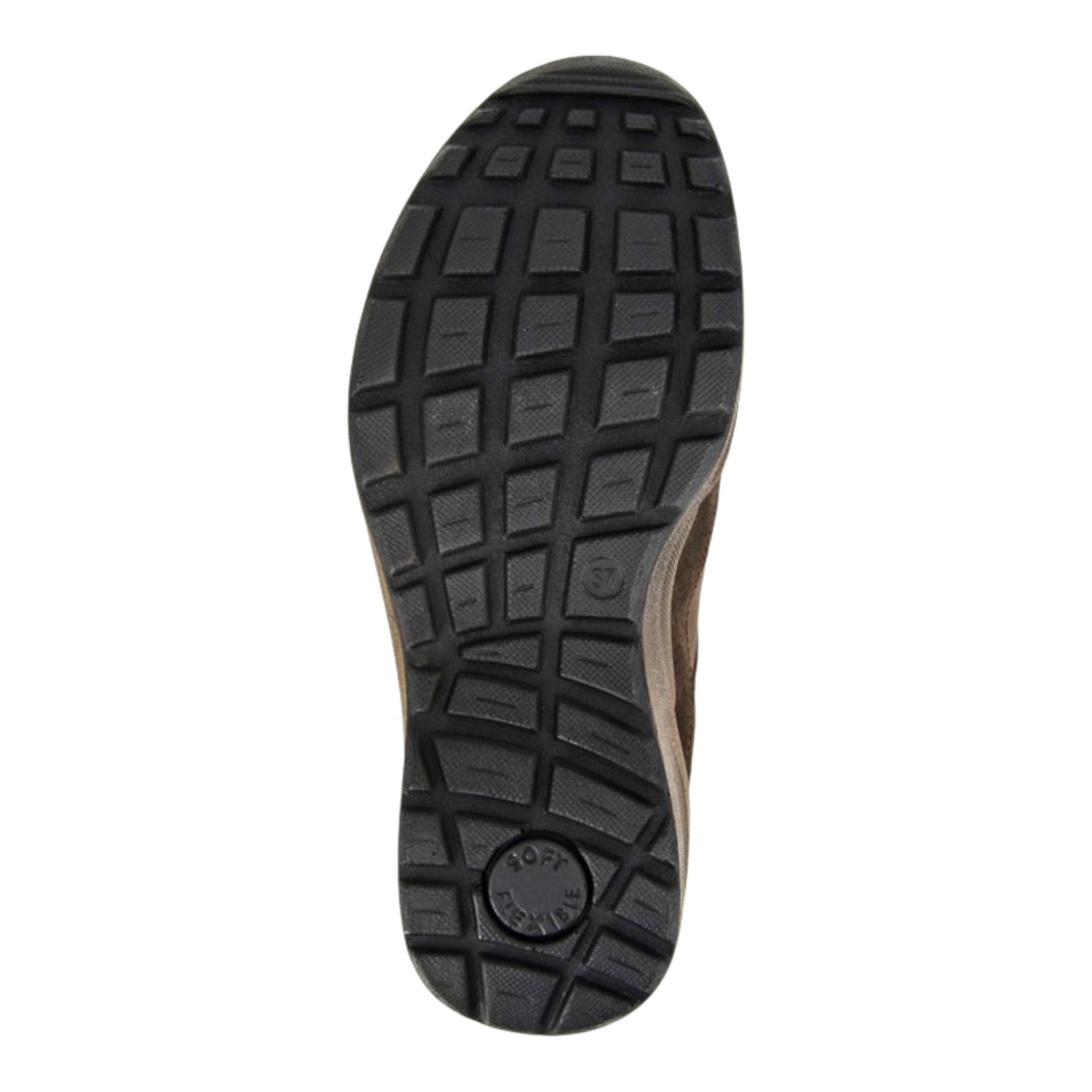 Mod Comfys Womens Leather Walking Trainers Navy