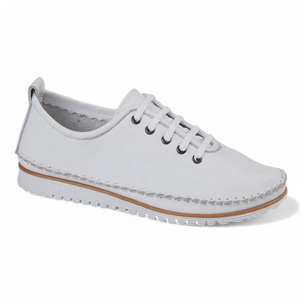 Mod Comfys Women's Genuine Leather Sneakers – Lightweight, Comfortable Casual Shoes