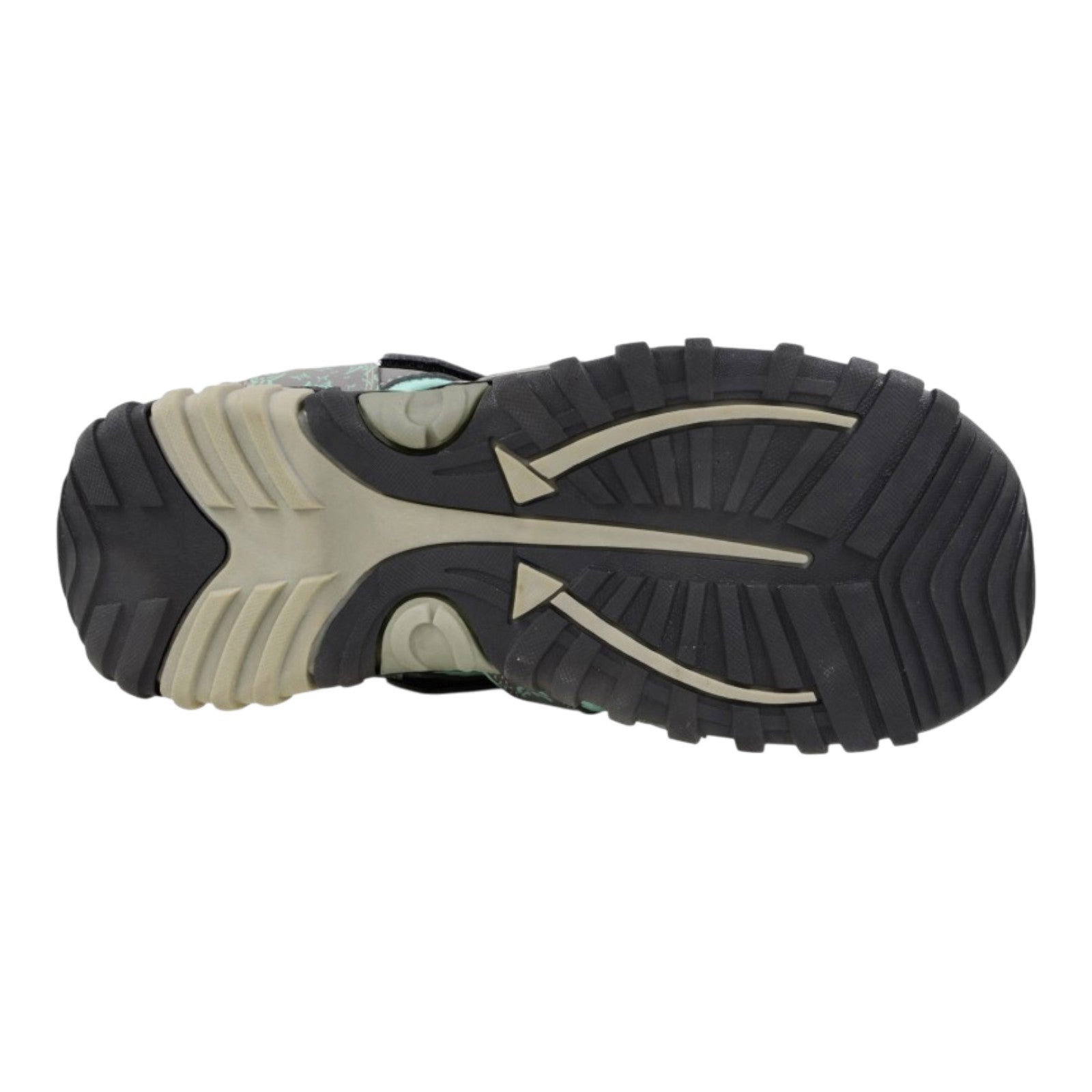 PDQ Womens Closed Toe Walking Sandals Navy Blue Sizes 3-9