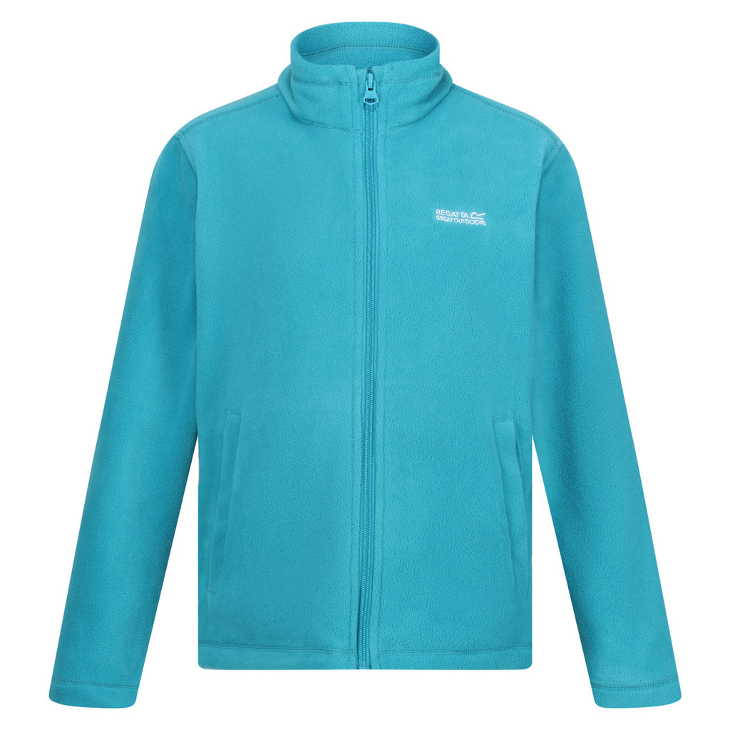 Regatta Kid's King Lightweight Full Zip Fleece Tahoe Blue