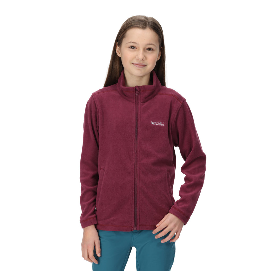 Regatta King Kids Fleece Full Zip Up School Boys Girls Jumper Sizes 3-14 Years