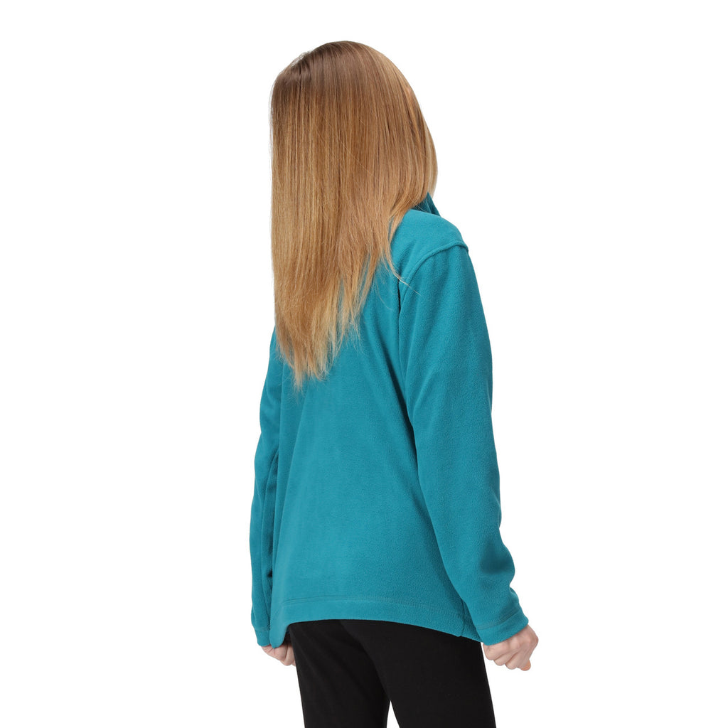 Regatta Kid's King Lightweight Full Zip Fleece Gulfstream