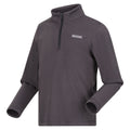 Regatta Kid's Hotshot Lightweight Half Zip Fleece Seal Grey