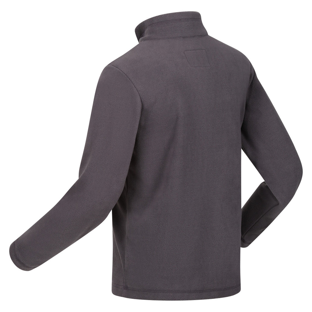 Regatta Kid's Hotshot Lightweight Half Zip Fleece Seal Grey