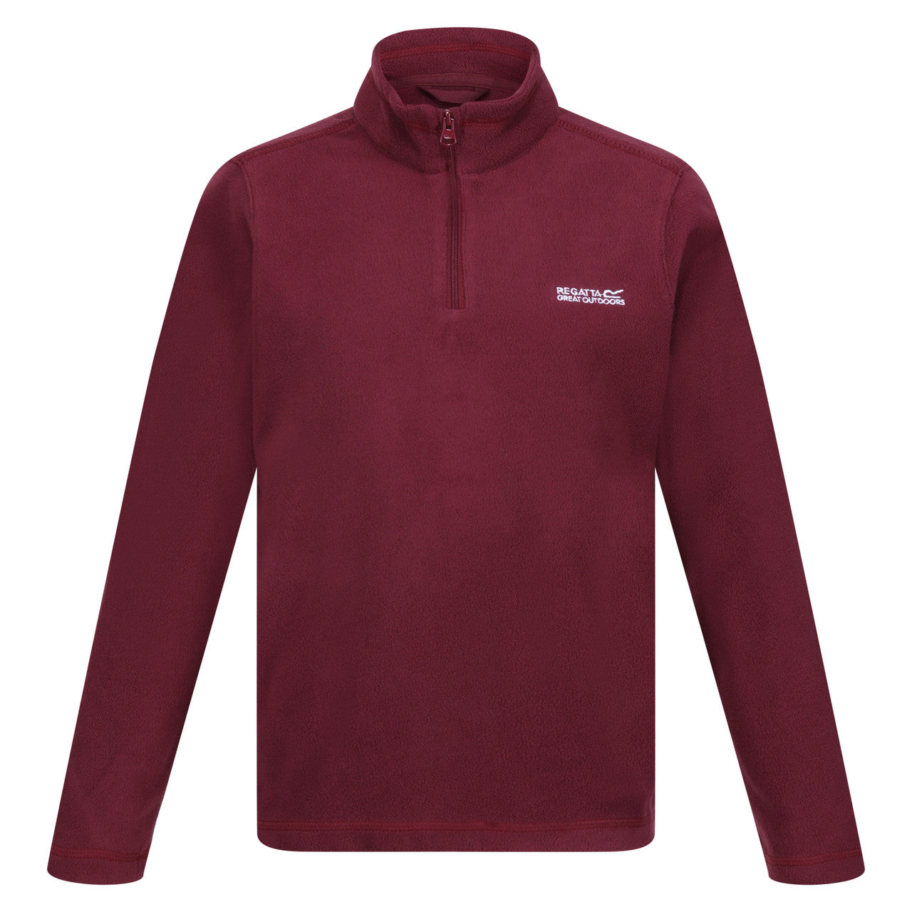 Regatta Kid's Hotshot Lightweight Half Zip Fleece Burgundy