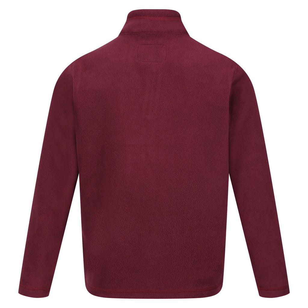 Regatta Kid's Hotshot Lightweight Half Zip Fleece Burgundy