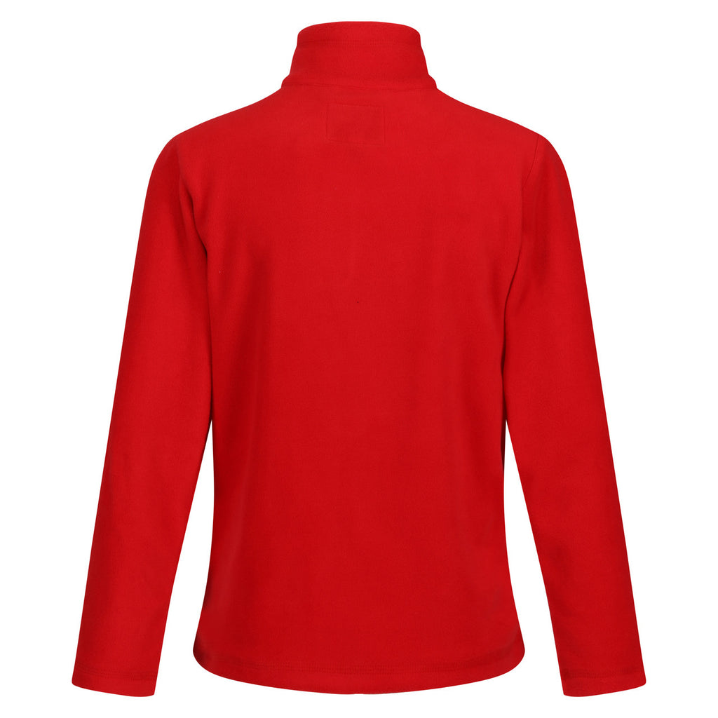 Regatta Kid's Hotshot Lightweight Half Zip Fleece Chinese Red