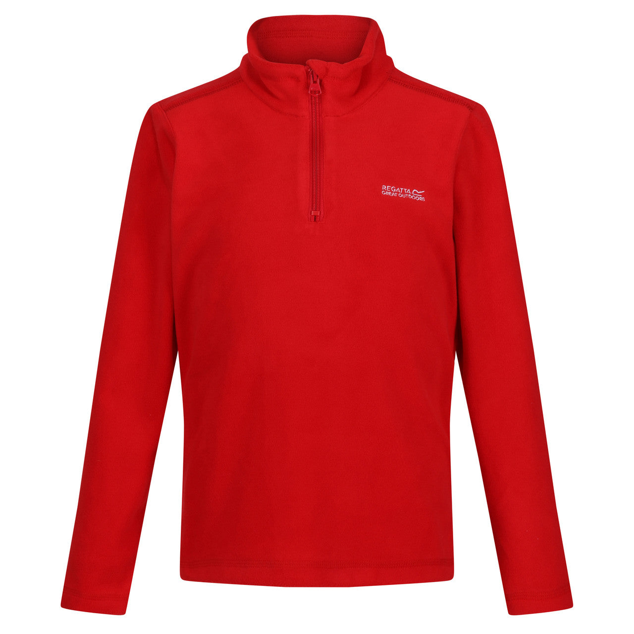 Regatta Kid's Hotshot Lightweight Half Zip Fleece Chinese Red