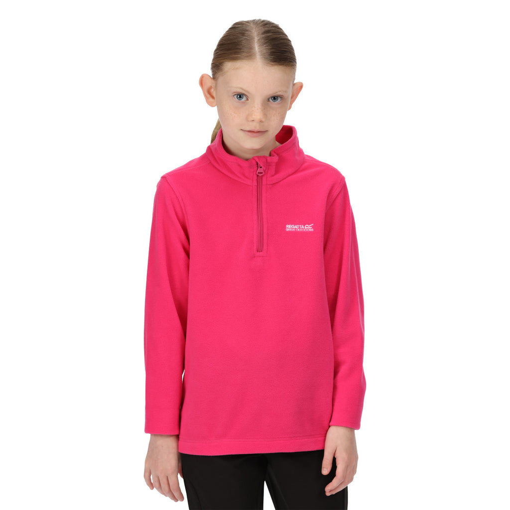 Regatta Kid's Hotshot Lightweight Half Zip Fleece Duchess