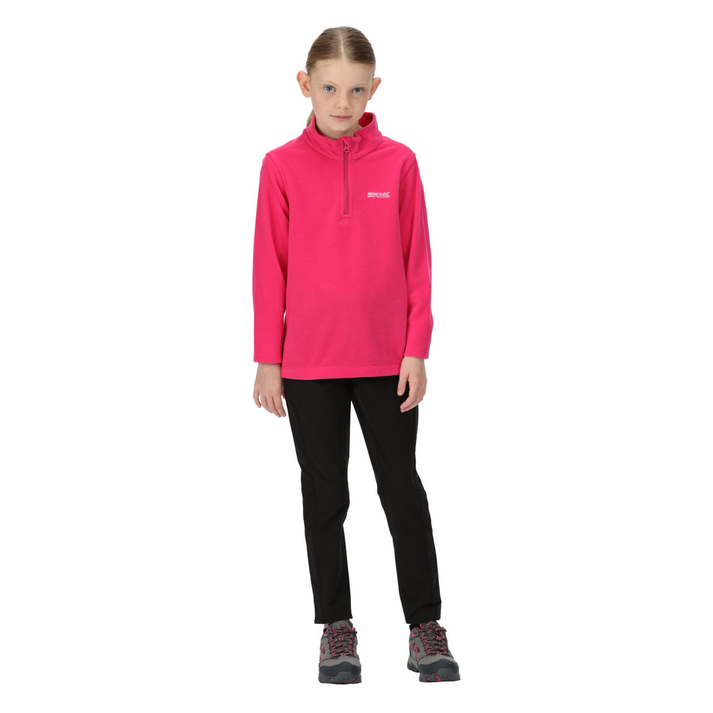 Regatta Kid's Hotshot Lightweight Half Zip Fleece Duchess